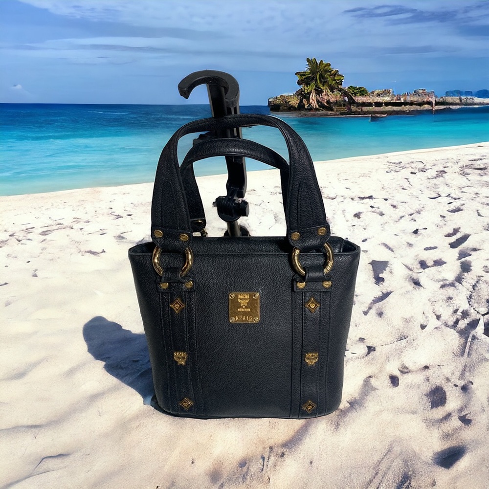 MCM leather black